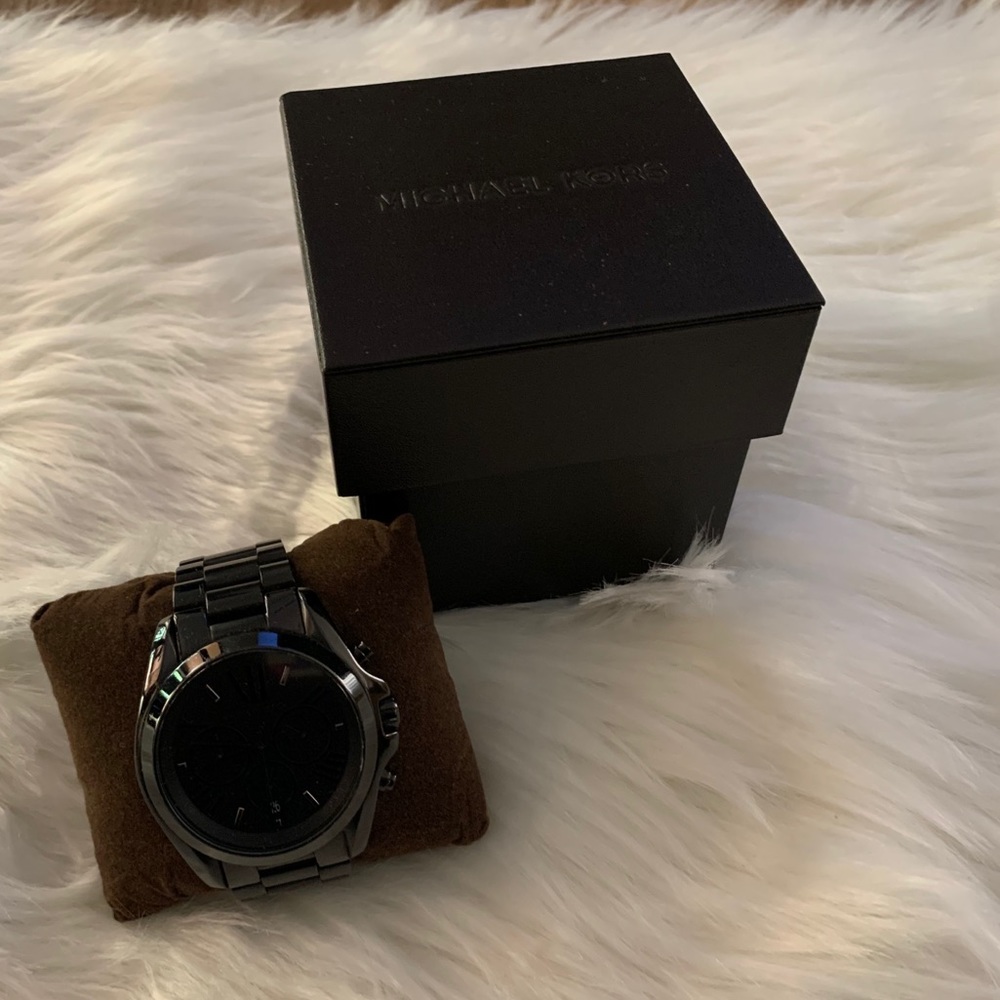 Michael Kors Rare Blackout watch